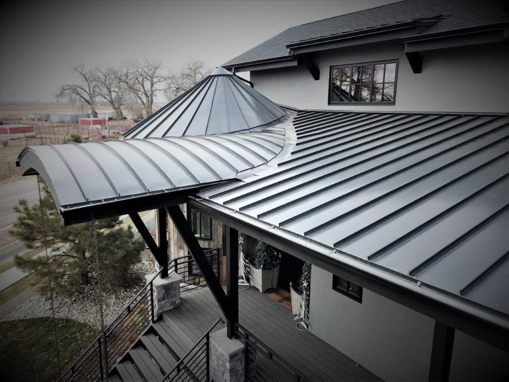 Slate Gray Metal Roof
